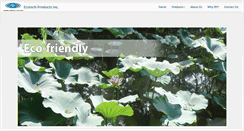 Desktop Screenshot of ecotechproductsinc.com